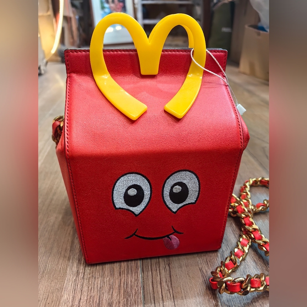 Moschino Couture Bag Happy Meal Bag Jeremy Scott Mcdonald’s Grail Authentic nice - Picture 2 of 11